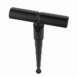 Portable Folding Stool with Adjustable Height for Travel, Commuting, Queueing, and Outdoor V1341-ZY-CKPERK6F-BLACK