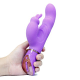Purple Dual-Action Rabbit Vibrator - Female Pleasure Toy V888-ELOSUNG34020