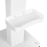 Embellir Salon Trolley Cart Spa Beauty Rolling Tray Hairdressing Storage Stand SA-TR-2T-WH