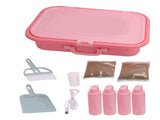 Portable Sand Painting Light Box for Kids Light Up Sensory Table USB Powered with 10 Level V1294-YM0901-3117260029611