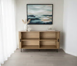 Florence 2 Door Buffet Sideboard Oak V1150-UT001