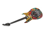 Guitar Wall Clock Simulation Time Accurate Clock Wall Decor for Home Dormitory Bedroom 5680 V1294-YM0626-3115220139411