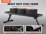 Flat Weight Bench, Foldable Strength Training Bench, Utility Workout Bench for Full Body Workout, V952-JZZBGPB00000I783BV0