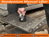 Powerful Neodymium Rare Earth Magnetic Lifer,Heavy Duty Magnet with Adjust Handle for Carrying,1PCS V1192-AZ-W-0773