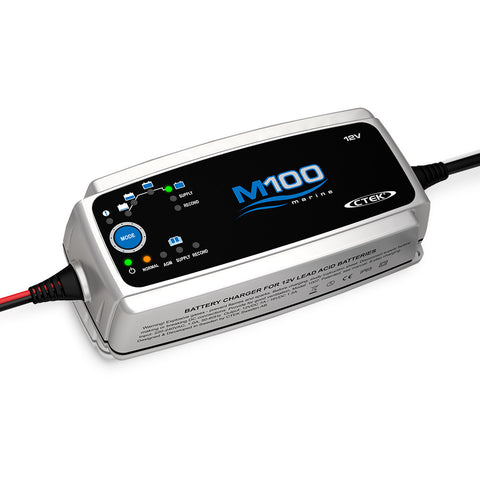 CTEK M100 7 Amp Smart Marine Battery Charger 7A 12V Car Boat AGM Deep Cycle V219-CTEK-56-614