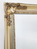 French Provincial Ornate Mirror - ANTIQUE CHAMPAGNE - X Large 100cm x 190cm V292-MIRR-FRN002