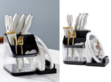 Multifunctional Kitchen Storage Rack Kitchen Countertop Cutting Board Pot Cover Chopsticks Forks V1294-YM0706-3118230217013