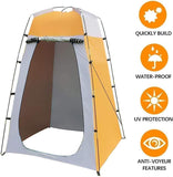 Pop-up Tent Changing Room 120x120x190 cm, Foldable Outdoor Camping Shelter with Inner Pocket, V1188-MS-325-0986