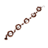 Hanging Rain Chain Metal Decorative Rotating Hollow Rain Chain for Garden Courtyard V1294-YM0710-3111230296511