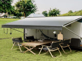 Manan 16FT RV Awning Fabric Replacement 18.05oz Caravan CAR1084-16FT-GY