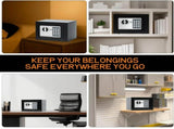 CARLA HOME Electronic Safe Box with Keypad Lock for Cash Locker V178-36517