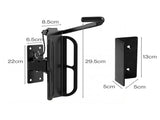 Monvelo Bike Wall Mount Swivel Bike Stand 4 PCS Vertical Rack Garage Apartment RR1015-4PK-AU