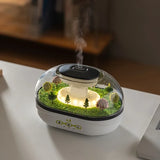 Micro-Landscape Raindrop Humidifier & Aromatherapy Diffuser, Add Essential Oils, USB Powered V1232-XXJ-LJK-002