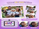 32GB Kids Digital Camera with 1080P HD and Instant Printing, 2.4-Inch Screen, Includes Paper, for V1188-MS-325-0193