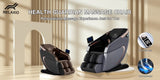 Premium Recliner Full Body Zero Gravity Massage Chair Grey V957-SDHISN3562S1