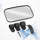 Ortofally Rearview Mirror Set Side Mirror Back Up Mirror Modification Kit for UTV ATV 22X13X6CM V1189-LWWAL-20260327-03378