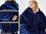 Wearable Zipper Blanket Super Soft Flannel Warmth V728-LP601099533072692