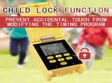 Dual Pump Solar Drip Irrigation System with Rain Sensing Digital Display Screen Child Lock 2 Group V1294-YM0901-H49265-30