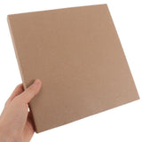 Robust Khaki Paper Box for Shipping Vinyl Records and Books 10Pcs V1192-AZ-W-32975