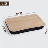 Portable Bamboo Laptop Lap Desk, Bed Tray Table & Workstation for Home, Office, Study & Travel V1181-HO0196-BK-NEW