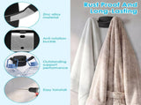 2 PCS Double Wall Hooks, Clean and Invisible, Easy Wall Installation, Ideal for Bathroom, Bedroom, V1366-AZ2-W-15560