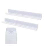 2 Pcs Book Shelf for Whiteboard,Reusable Magnetic Book Holder and Pen Holder Use for V1366-AZ2-W-24156