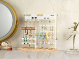 Jewelry Organizer Stand Durable Hanging Jewelry Holder Necklace Bracelet Display Rack for Home V1294-YM0626-230531MQ04-2
