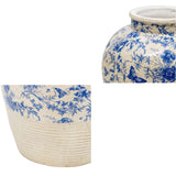 Glazed Stoneware Look Vase 43cm V637-88754VSE