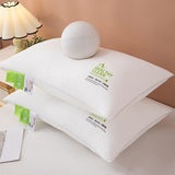 Soft & Comfortable Single Pillow Breathable Polyester Pillow with High Elasticity 65x40cm V1366-AZ2-W-11748