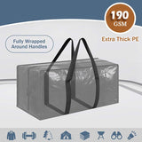 4 Pack Extra Heavy Duty Large Moving Bags with Strong Zipper & Comfortable Handles, Sturdy & Durable V888-ELOSUNG47234