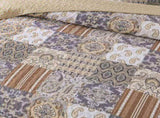 Quietude Quilted coverlet and pillowcovers set Perfect for Relaxation - Queen size V745-MAC080767Q13U
