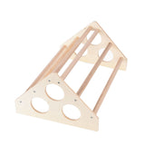 Pet Chicken Wood Stand Hand Made Small Chicken Roost Rack for Poultry House Home Farm V1294-YM0714-3111210376711
