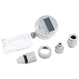 1Pc Solar Power Home Garden Auto Water Saving Irrigation Controller LCD Digital Watering Timer V1294-YM0722-JYA01427