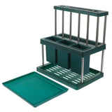 Multi-Functional Green Cutlery Organizer for Kitchen Countertop V1369-AZ3-W-18195