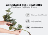 Artificial Eucalyptus Tree, 15.2cm Tall Faux Plant, Secure PE Material & Anti-Tip Tilt Protection V952-RZS6FTAS00006C43AV0