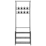 Artiss Clothes Rack Airer Coat Stand 179cm Hanger Rail Closet HANGER-SR6530-STD-BK