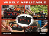 Heavy-Duty Tool Bag 16 inch Waterproof Canvas Storage Tote Organizer with Strap V1369-AZ3-W-12025