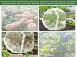 Fruit Tree Netting Cover with Zipper - Plastic Mesh Bird and Insect Protection for V888-ELOSUNG57028-10