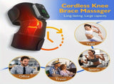 Cordless Heating Knee Pad With Massage Function - Black V1142-LP214975
