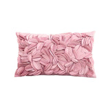 Fall Pillow Covers Body Pillow Cover Pink Pillowcase Scandinavian Style Solid Color Leaf V1192-AZ-W-33573