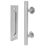 Barn Door Handle Stainless Steel DoubleSide Pull Handle for Door Garage Barn Shed Closet V1294-YM0901-3114210058611