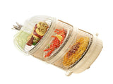 Dust Proof Food Storage Box Multi Functional Sealed Food Storage Container for Summer 3 Layers V1294-YM0706-3118230265112