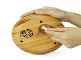 YX130 Essential Oil Diffuser 400ml Cool Mist Humidifier Wood Grain Aromatherapy Humidifier 7 Color V1294-YM0901-H34227LBR-EU