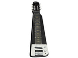 Karrera 29in 6-String Lap Steel Hawaiian Guitar - Black ELE-LAP-6S-BK
