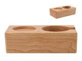 Coffee Tamper Holder Beech Distributor Storage Rack Coffee Bar Accessories for 58mm Tamper Wood V1294-YM0717-3118220188312
