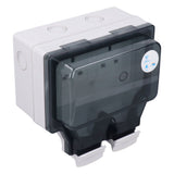 Wifi Smart Socket IP66 Waterproof Support Voice Control Timing 86 Type Outdoor Smart Outlet UK V1294-YM0703-3114230045212