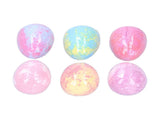 Dinosaur Egg Shaped Essential Oil Bath Salt Ball Plant Extract Bubble Bath Soap for Kids 120gx6 V1294-YM0901-3112210029211