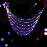 320 LED 5M Christmas Lights Solar String Fairy Light Jingle Jollys XMAS-MOT-TREE-50-MC-SOL2