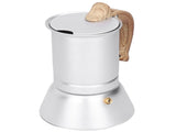 150ml Coffee Maker Moka Pot Stainless Steel Coffee Pot Induction Cooker Use Home Supplies V1294-YM0718-3118200269611