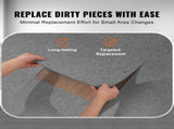 Carpet Tiles Peel and Stick, Squares Self Adhesive Carpet Floor Tile, Soft Padded Carpet Tiles, Easy V952-ZZFKDT2424YCAK994V0